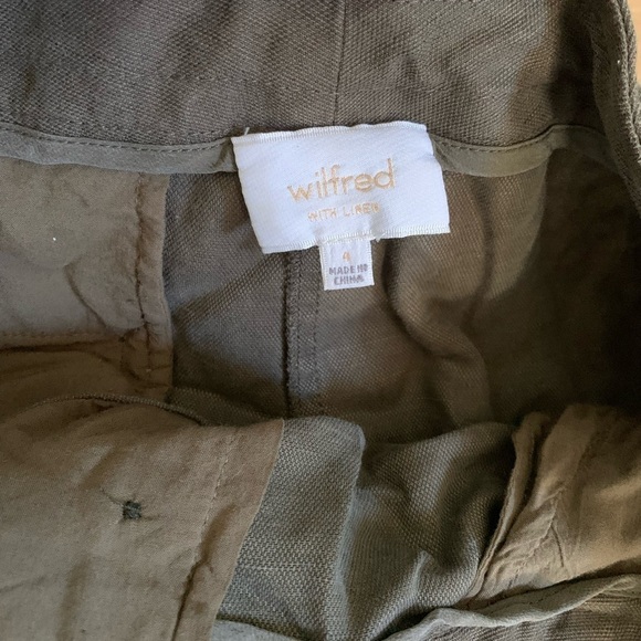 Aritzia Wilfred Allant Linen Pants - Picture 5 of 7